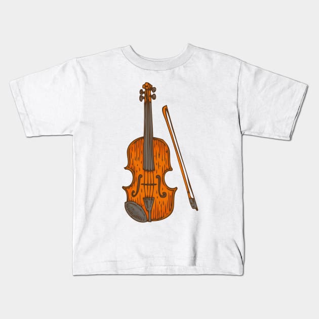 Fiddle Kids T-Shirt by deepfuze